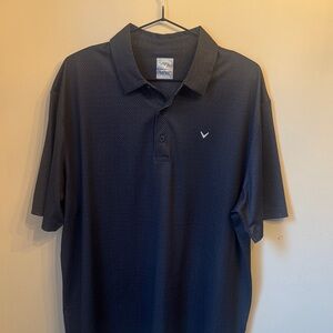 Men's Callaway Blk Polo Shirt
